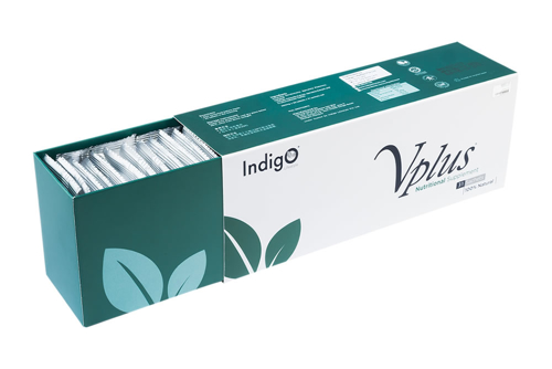 Vplus Formula supplement box angled view